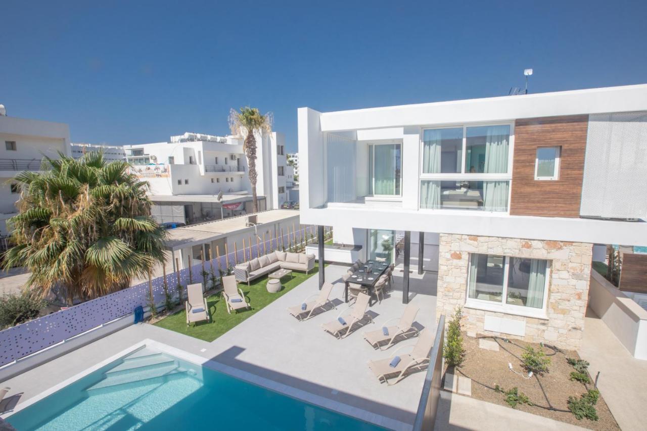 Kube Luxury Villas Ayia Napa Exteriör bild